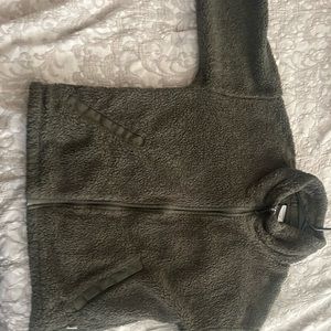 The North Face shag sweater